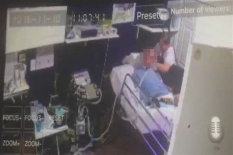 nurse slaps paralysed man in disturbing footage captured by hidden