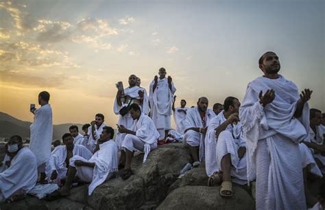 Millions Of Muslims Climb Mount Arafat For Peak Of Hajj