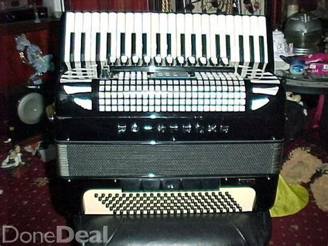 excelsior em piano accordion musette tuned  sale  derry  donedeal piano accordion