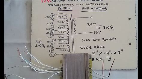 transformer wiring diagram turn complete wiring schemas