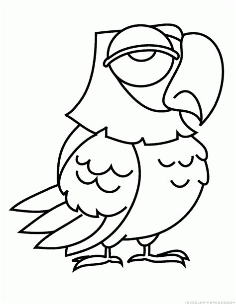 bird coloring pages part