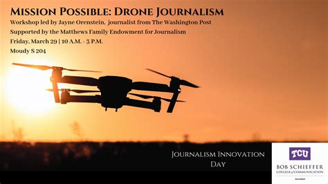 journalism drone workshop