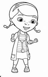 Doc Mcstuffins Coloring Pages Disney Printable Junior Stuffy Color Lambie Birthday Face Drawing Kids Smiling Pdf Getdrawings Sheet Sheets Print sketch template