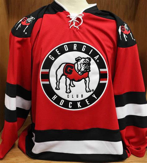 georgia hockey team limited replica jerseys  sale dawgnation community