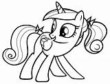 Pony Little Coloring Pages Cadence Twilight Sparkle Princess Sunset Shimmer Drawing Alicorn Maddie Liv Color Shining Armor Getcolorings Drawings Getdrawings sketch template