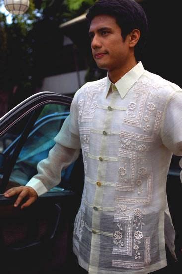 Unique Design Of Barong Made By Exclusively His Tailoring