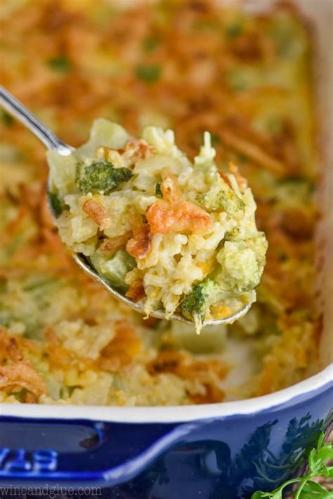 This Broccoli Rice Casserole Is Such An Easy And Delicious