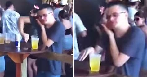 Watch Hilarious Moment Clubber Wows Crowd As He Shows Off Amazing Air