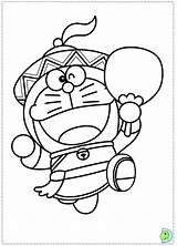 Coloring Dinokids Doraemon Close sketch template