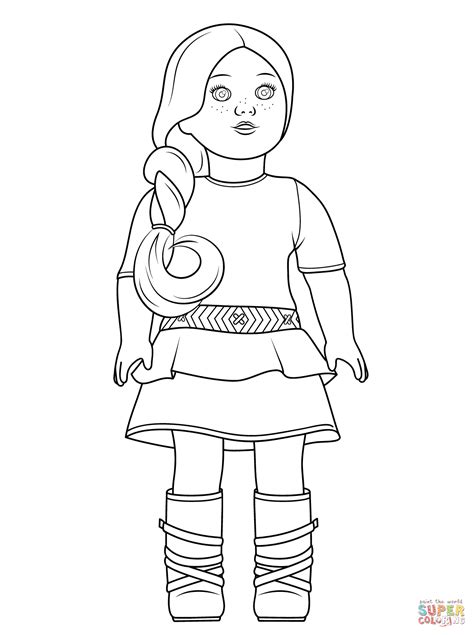 american doll grace coloring pages coloring pages