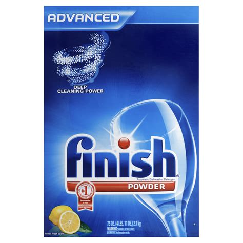 finish dishwasher detergent powder fresh scent oz walmartcom