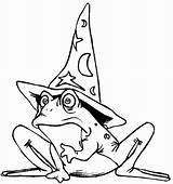 Coloring Pages Printable Halloween Frog Funny Magic Sheet Posts Newer Comments sketch template