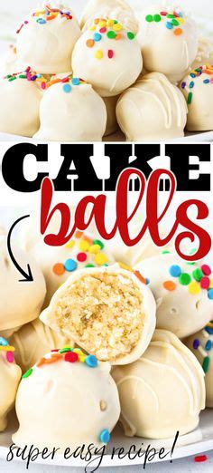 easy cake ball recipe ideas   cake ball recipes easy