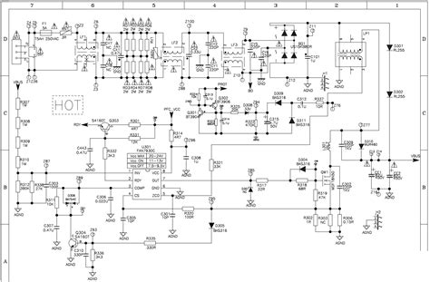 master electronics repair tcl le power board smps schematic diagram hitachi