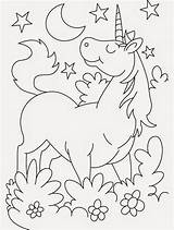 Unicorno Cavallo sketch template