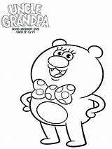 Grandpa Uncle Coloring Pages Cartoon Network Printable Color Da Books Coloringpages Recommended Getcolorings Birthday Sweeps4bloggers sketch template