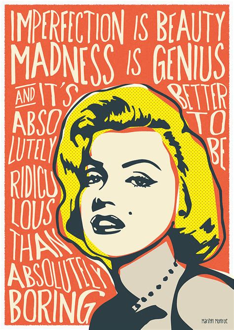 Marilyn Monroe Pop Art Quote Digital Art By Bonb Creative