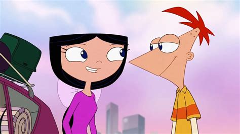 phineas has finally got his girlfriend isabella in act your age