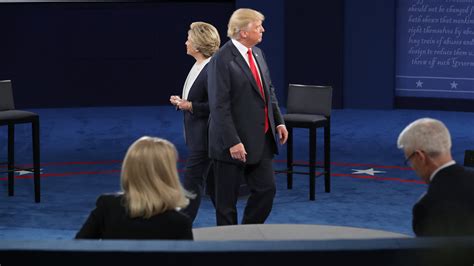 what story did debate night body language tell the new york times