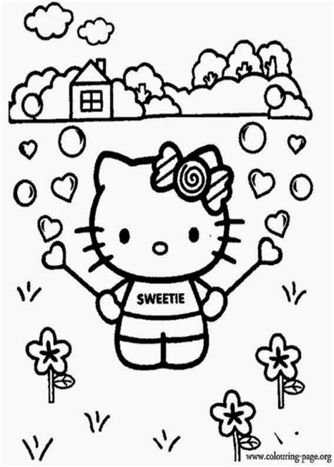 kitty printable coloring pages  kitty coloring