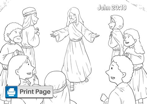 doubting thomas coloring pages  kids connectus
