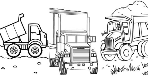 truck coloring pages  kids  adults blitsy