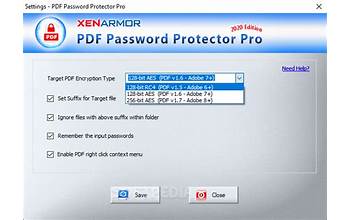 XenArmor PDF Password Remover Pro screenshot #2