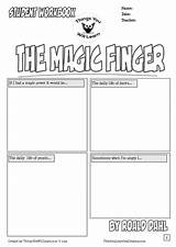 Finger Magic Dahl Roald Comic Workbook Worksheets Style Activities Resources Tes Pdf Writing Book Activity Story Teaching Fingers Reading Novel sketch template