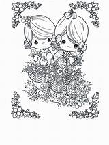 Precious Moments Coloring Pages Printable Print Kids Praying Fairy Sisters Books Book Comments Adults Sheets Bestcoloringpagesforkids Choose Board Quotes Popular sketch template