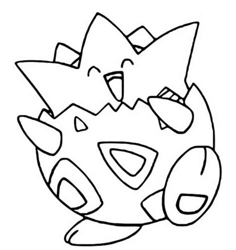 coloring pages pokemon togepi drawings pokemon