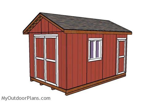 garden shed plans myoutdoorplans