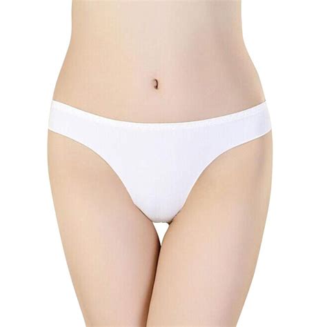 Buy Lookatool Women Invisible Underwear Thong Cotton Spandex Gas