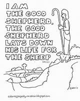 Shepherd Lord Verse Schafe Shepard sketch template