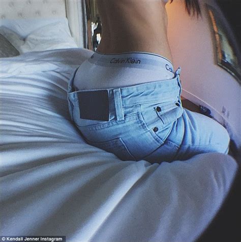 Kendall Jenner Reveals Calvin Klein Underwear In Instagram Snap For