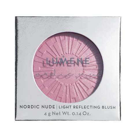 Румяна компактные Lumene Невесомые Nordic Nude отзывы