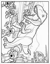 Jurassic Lego Coloring Pages Park Print Printable Color Getdrawings Getcolorings sketch template