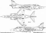 Harrier Hawker Blueprints Blueprintbox sketch template