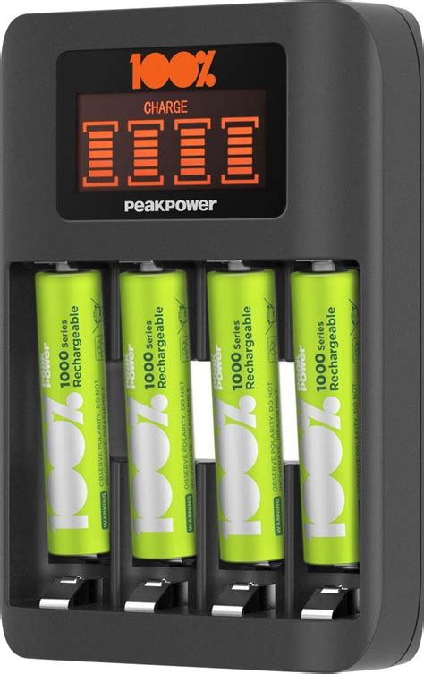 batterij oplader voor aa en aaa batterijlader   aaa oplaadbare batterijen bolcom