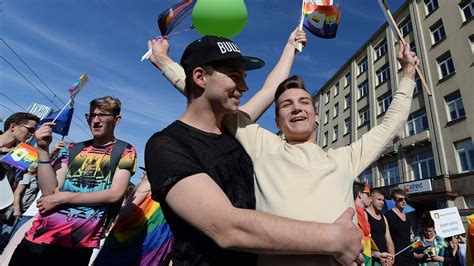 gay rights parade held in socially conservative poland ctv news