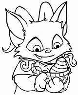 Neopets Pages Coloring Fun Kids Colouring sketch template