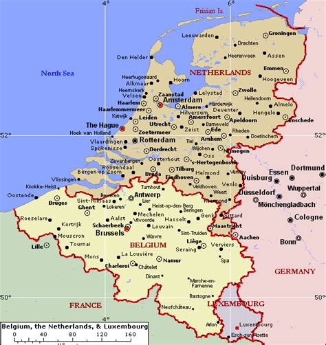 map  germany  belgium  cities