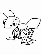 Coloring Pages Ant Cartoon Kids Ants Drawing Colouring Printable Cliparts Cute Line Clipart Clip Marching Preschool Altar Print Games Sheets sketch template