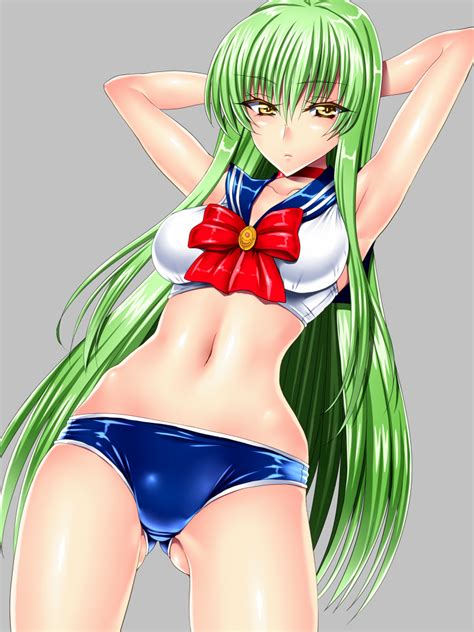 C C And Sailor Moon Code Geass And 1 More Drawn By Sen