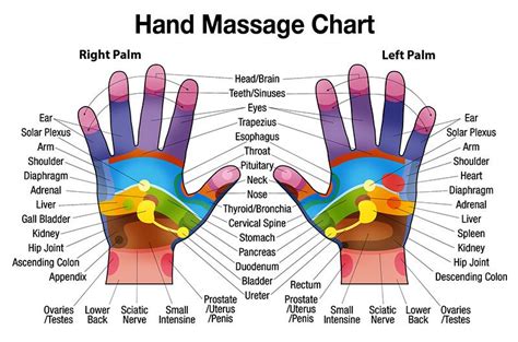 Free Downloadable Hand Massage Chart For Self Healing