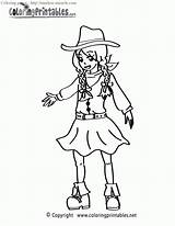 Cowgirl Coloring Pages Miracle Timeless sketch template