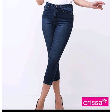 High Waist Skinny Jeans Denim Shopee Philippines