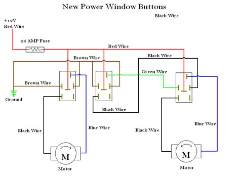 pin power window switch wiring diagram endapper