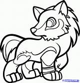 Coloring Wolf Pages Baby Colouring Cute Drawing Zelda Chibi Link Draw Legend Color Epic Wolves Animal Print Keywords Suggestions Related sketch template