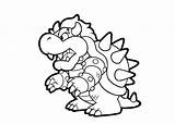 Koopa Coloring Iggy Pages Super Getdrawings sketch template