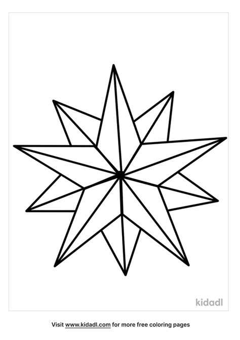 inspirational pictures star christmas coloring pages adult